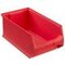 Sichtlagerkasten, HxBxT 150x200x350mm, PP, rot