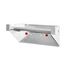 Papierrollenhalter, f. Lochplatte, HxBxT 120x335x100mm, alu