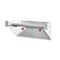 Papierrollenhalter, f. Lochplatte, HxBxT 120x335x100mm, alu