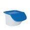 Zutatenspender, HxBxT 280x400x440mm, 15l, PP, Behälter/Deckel weiß/blau