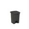 Tretabfallbehälter, 1x45l, HxBxT 600x398x410mm, Korpus PP grau