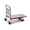 C+C Wagen,Tragl. 400kg,Ladefl. LxB 840x495mm,Holzplatte,1 Wand,nestbar