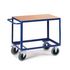 Tischwagen, Tragl. 500kg, 1 Etage(n), Ladefl. LxB 850x500mm, Holzetage