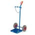 Flaschenkarre, Tragl. 100kg, Propangas 33kg Flasche, m. Kette, RAL5010