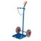 Flaschenkarre, Tragl. 100kg, Propangas 33kg Flasche, m. Kette, RAL5010