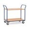 Bürowagen, Tragl. 200kg, 2 Etage(n), Ladefl. LxB 1000x600mm, RAL5007