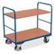 Etagenwagen, Tragl. 250kg, 2 Etage(n), Ladefl. LxB 850x500mm, Holzetage