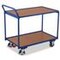 Tischwagen, Tragl. 250kg, 2 Etage(n), Ladefl. LxB 985x590mm, Holzetage