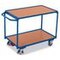 Tischwagen, Tragl. 250kg, 2 Etage(n), Ladefl. LxB 985x590mm, Holzetage