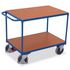 Tischwagen, Tragl. 500kg, 2 Etage(n), Ladefl. LxB 1000x700mm, Holzetage