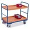 Etagenwagen, Tragl. 250kg, 2 Etage(n), Ladefl. LxB 850x500mm, Holzetage
