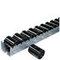 Rollenleiste, Zylinderrolle Kunststoff, Tragl./Rolle 65kg, L 3, 6m