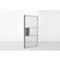 Flügeltür,f. Trennwandsystem,HxB 2200x1200mm,m. Drückergarnitur/Anschlag