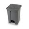 Tretabfallbehälter, 1x70l, HxBxT 673x495x412mm, Korpus PP grau
