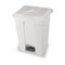 Tretabfallbehälter, 1x45l, HxBxT 600x398x410mm, Korpus PP weiß