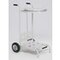 Müllsackständer, f. 1x120l, HxBxT 990x550x630mm, Gestell RAL7035
