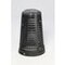 Müllsackständer, f. 1x120l, HxØ 880x380-520mm, Korpus PP schwarz