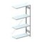 Lagerregal, Anbaufeld, HxBxT 2000x1006x436mm, Fachl. 115kg, 4xStahlboden