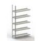 Aktenregal, Anbaufeld, HxBxT 1850x1002x304mm, Fachlast 80kg, 5xStahlboden
