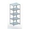 Lagerregal, Grundfeld, HxBxT 2000x754x604mm, Fachlast 100kg, 5xStahlboden