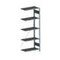 Systemregal,Anbaufeld,CLIP,HxBxT 2000x756x436mm,Fachl. 100kg,5xStahlboden