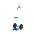 Flaschenkarre, Tragl. 100kg, 1x20/50l Flasche, m. Kette, RAL5007