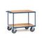 Tischwagen, Tragl. 600kg, 2 Etage(n), Ladefl. LxB 1000x700mm, Holzetage