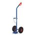 Flaschenkarre,Tragl. 100kg,1x10l Flasche,m. Kette,RAL5007,Luft-Bereifung