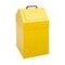 Wertstoffbehälter, feuerhemmend, 1x45l, HxBxT 640x330x310mm