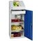 Pultschrank, HxBxT 1210x500x500mm, 1 Schublade(n), Korpus RAL7035