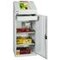 Pultschrank, HxBxT 1210x500x500mm, 1 Schublade(n), Korpus RAL7035