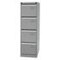 Hängeregistraturschrank, HxBxT 1321x413x622mm, 4 HR-Auszüge, einbahnig