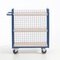 Bürowagen,Tragl. 150kg,3 Etage(n),Ladefl. LxB 800x490mm,Holzböden,RAL5010