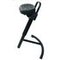 Stehhilfe, Sitz PU-Schaum schwarz, Sitz H 645-825mm, Gestell schwarz