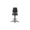 Arbeitsdrehstuhl, Sitz Stoff schwarz, Sitz HxBxT 570-830x460x410-470mm
