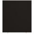 Trennwand, f. Trennwand, Textil, HxB 1740x1600mm, Wand Stoff, schwarz