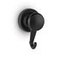 Hakenmagnet, Neodym-Magnet, Ø 53mm, schwarz, Haftkraft 10kg