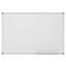 Whiteboard, HxB 600x900mm, kunststoffbeschichtet, magnethaftend, Stahl