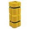 Säulenschutz, f. innen, HxBxT 1100x450-550x450-550mm, PE, gelb