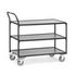 Etagenwagen, Tragl. 300kg, 3 Etage(n), Ladefl. LxB 1000x600mm, Holzetage