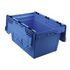 Euronorm-Mehrwegbehälter,HxLxB 349x600x400mm,PP,blau,Wände geschlossen
