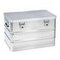 Alu-Transportbox, HxLxB 380x590x390mm, Wände geschlossen, Boden verstärkt