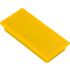Magnet, m. Kratzschutz, HxB 23x50mm, gelb, Haftkraft 1kg