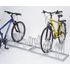 Fahrradständer, L 1400mm, 4 Einstellplätze, Nutzung einseitig, verzinkt