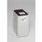 Wertstoff-Sammelbox,1x40l,HxBxT 570x250x405mm,Korpus Polystyrol lichtgrau