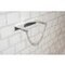 Gasflaschen-Wandhalter, f. 1xØ 140mm Flasche, HxBxT 50x200x90mm