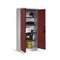 Universalschrank, HxBxT 1950x800x500mm, Korpus RAL7035, Front RAL5010