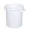 Tonne, HxØ 480x450mm, 50l, PE, weiß