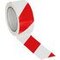 Bodenmarkierungsband, PVC, rot/weiß, Band LxB 33mx50mm