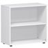Büroregal, HxBxT 752x800x400mm, 1xHolzboden, 2 OH, Korpus weiß